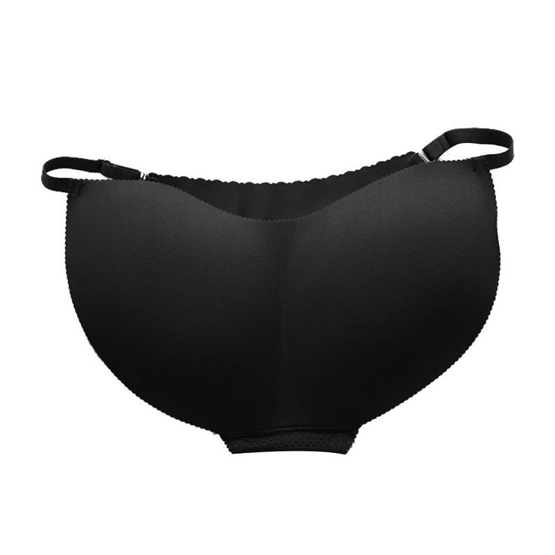 Calcinha Aumenta Bumbum Alça Fina Cintura Baixa preta