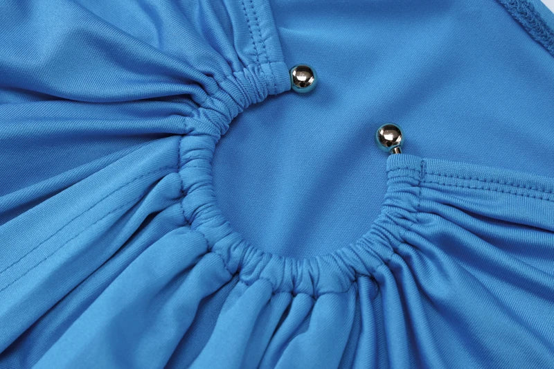 Conjunto Saia Longa com Cropped Praiano Argola