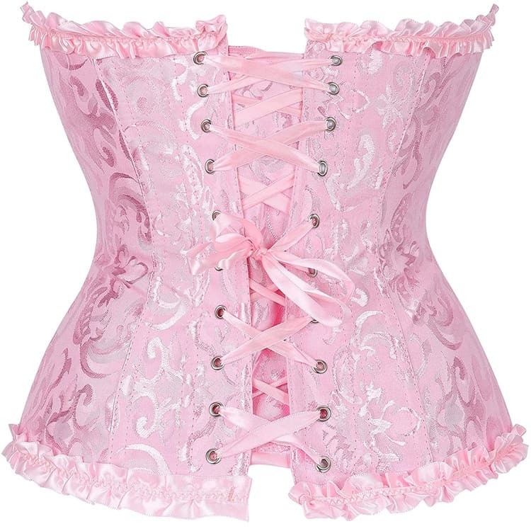 Corset de Cetim c/Renda