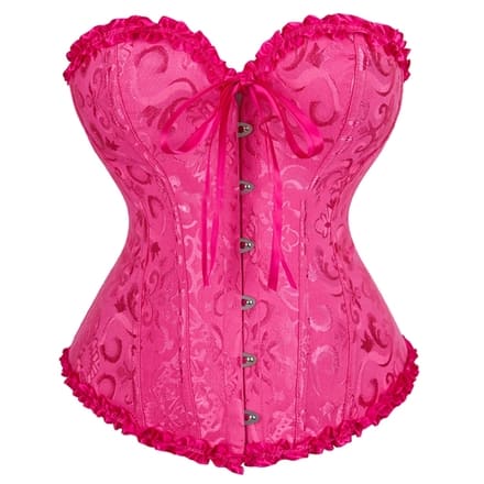 Corset de Cetim c/Renda