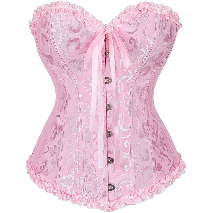 Corset de Cetim c/Renda