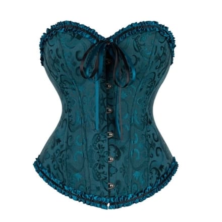 Corset de Cetim c/Renda