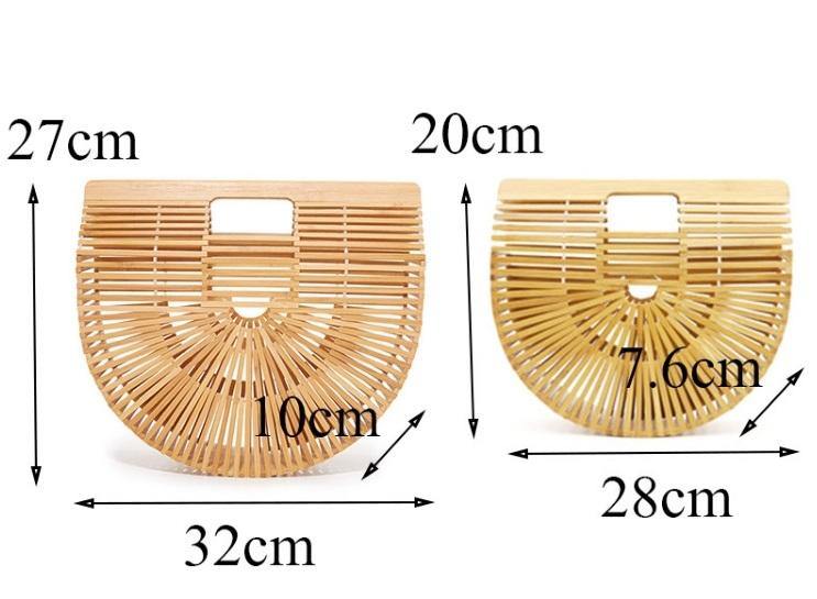 Bolsa de Mão de Bambu