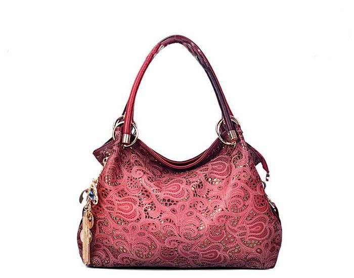 Bolsa de Ombro de Renda LO8632