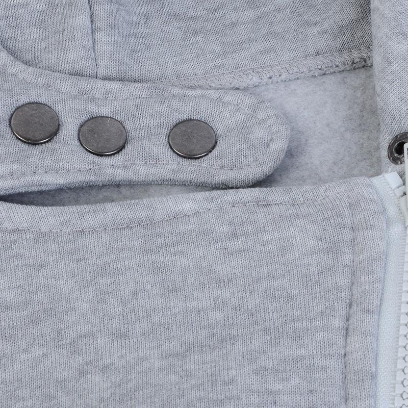 Casaco Moletom com Zíper e Capuz - Loja Style Me