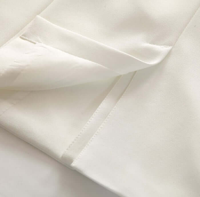 Colete Alfaiataria Longo de Botão