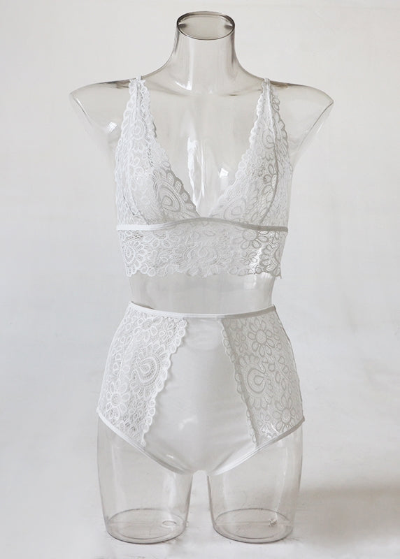 Conjunto Lingerie Renda c/Hot Pants LO9013