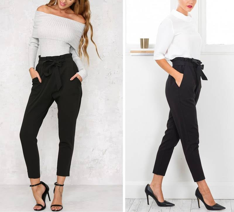 Calça Clochard Alfaiataria c/ Cinto