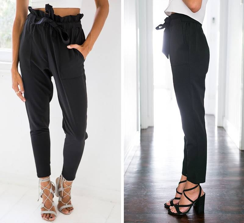 Calça Clochard Alfaiataria c/ Cinto
