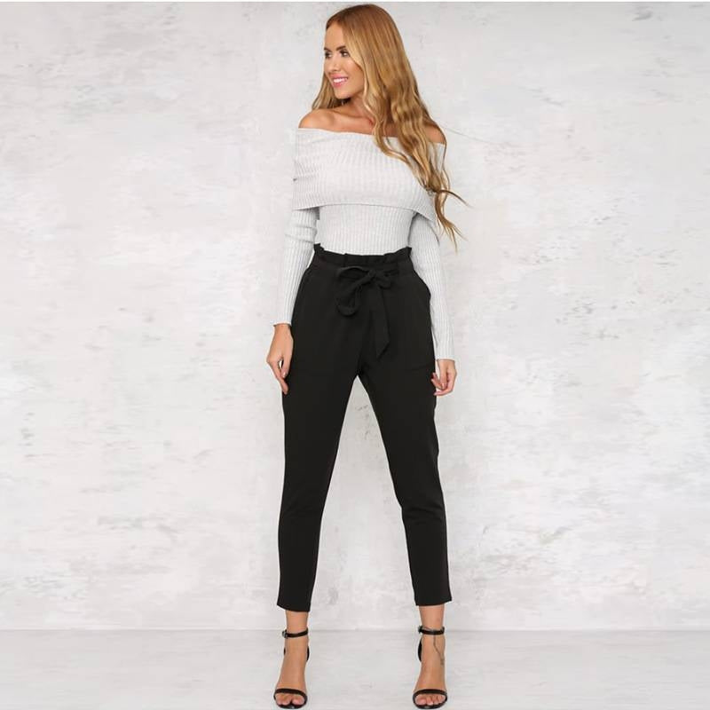 Calça Clochard Alfaiataria c/ Cinto