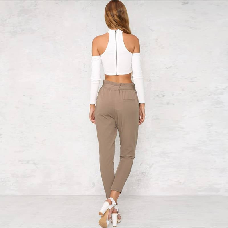 Calça Clochard Alfaiataria c/ Cinto