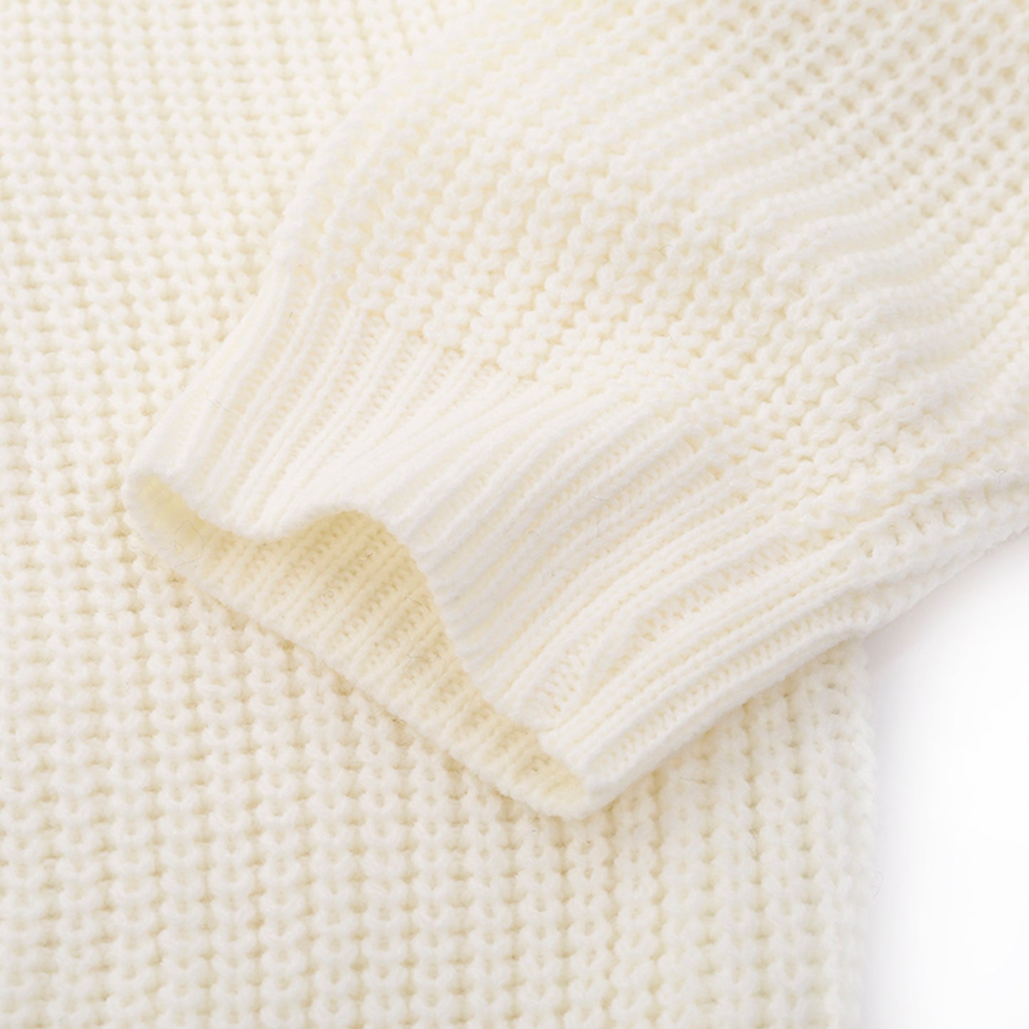 Suéter Tricô de Amarrar Manga Bufante