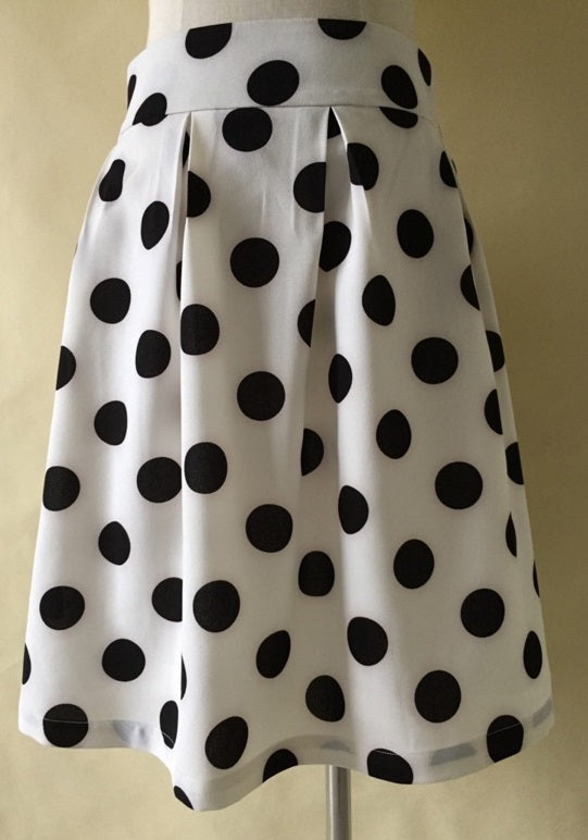 Saia de Bolinha Midi