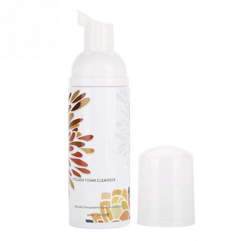 Shampoo-Mousse para Limpeza de Cílios Alongados