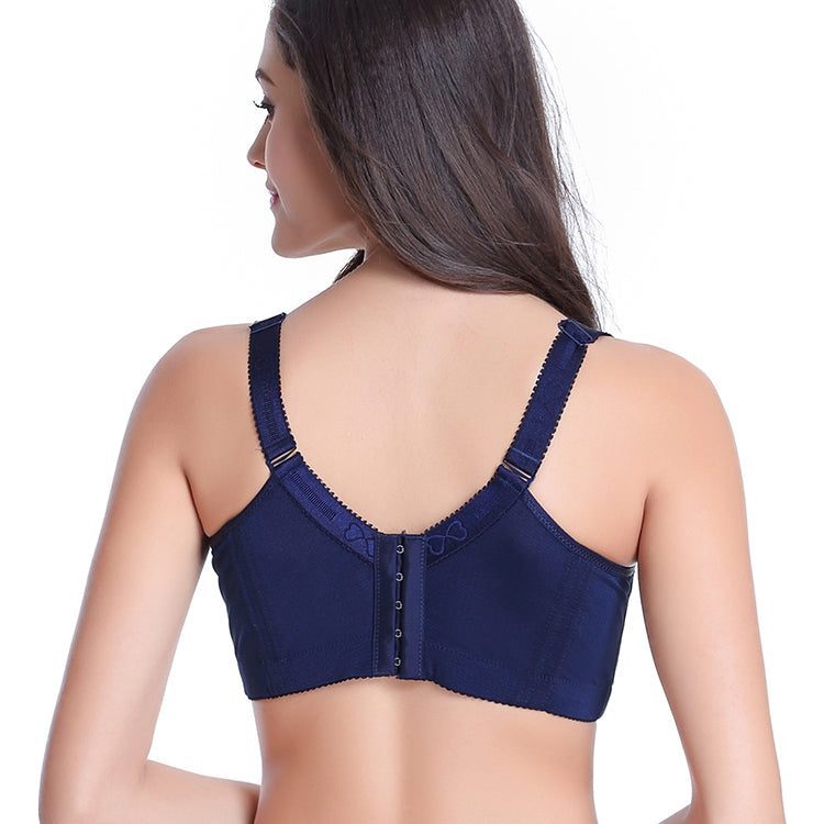 Sutiã Plus Size de Renda com Pedra azul marinho