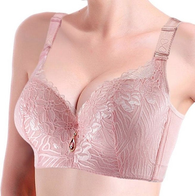 Sutiã Plus Size de Renda com Pedra