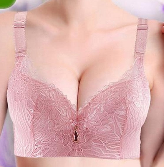 Sutiã Plus Size de Renda com Pedra