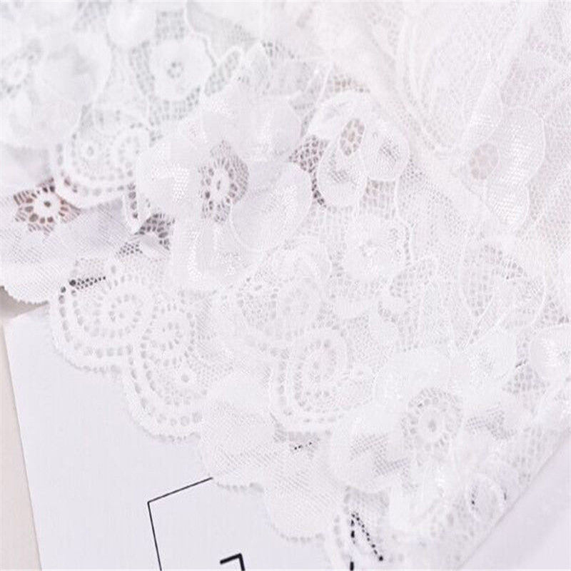 Cropped Bralette Renda com Bojo