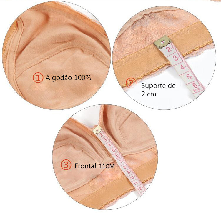 Sutiã Grandes Tamanhos Taças E F Reforçado