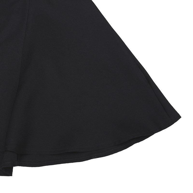 Vestido-Saia Godê de Suspensórios