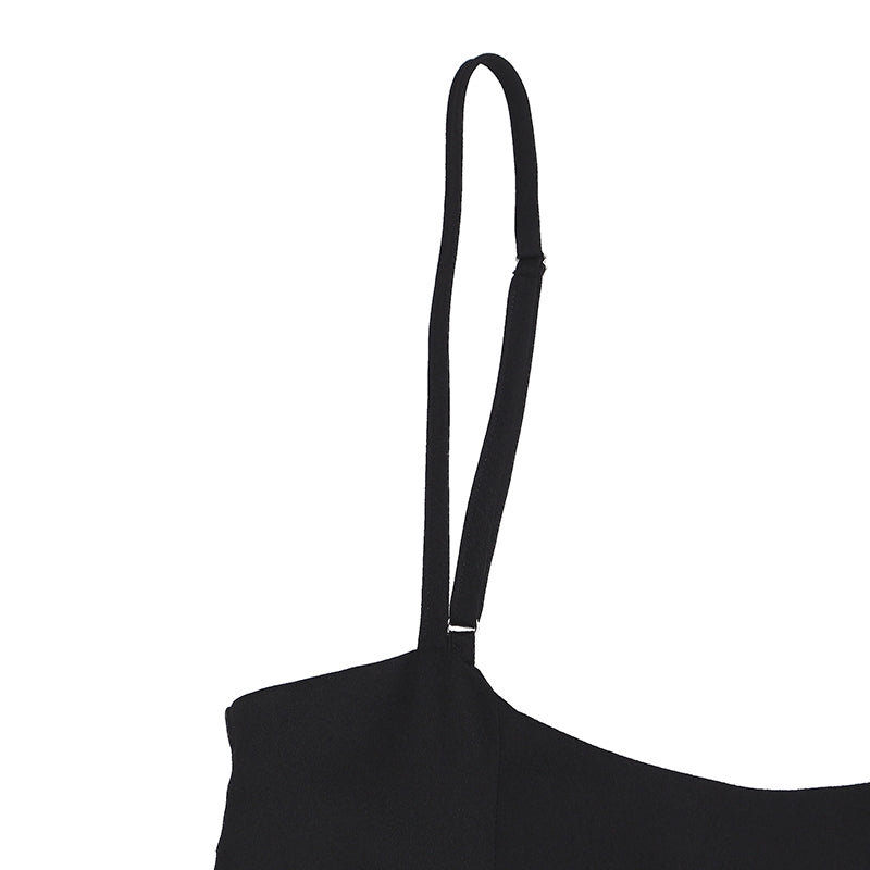 Vestido-Saia Godê de Suspensórios