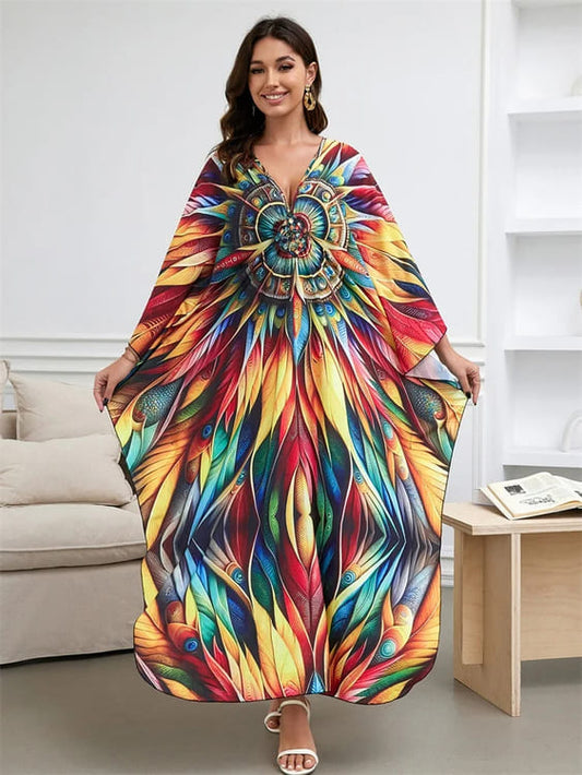 Vestido boho chic para festas e dias especiais