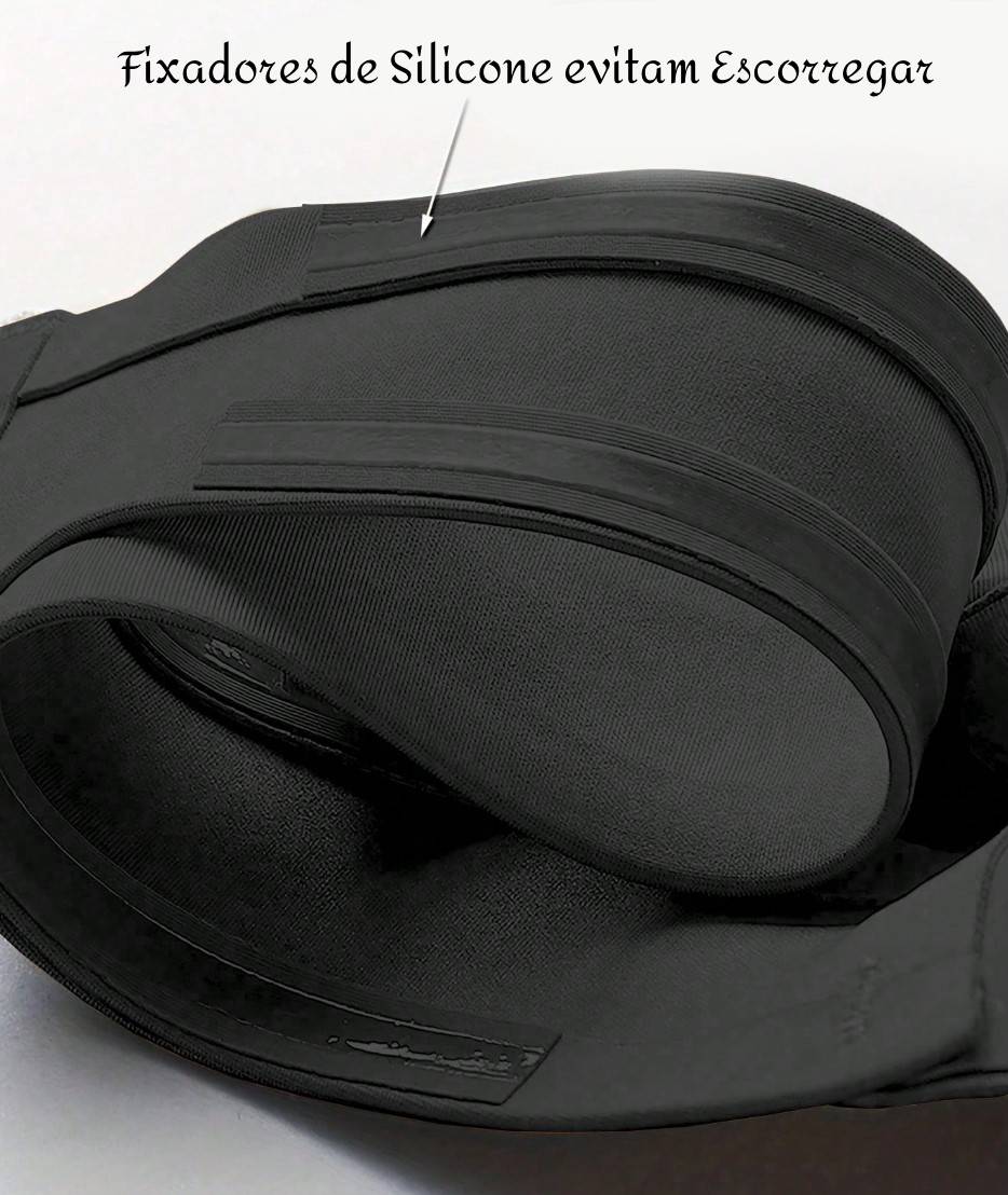 Sutiã Tomara que Caia Sem Costura Anti-Deslizante não marca preto