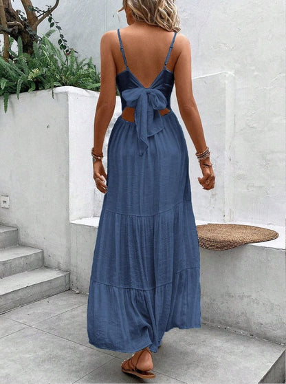 Vestido Longo c/ Renda Boho Chic de Verão