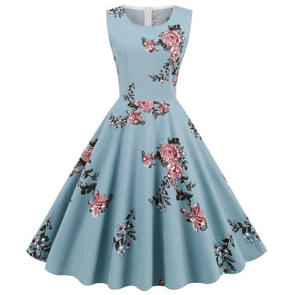Vestido Midi Retrô Audrey