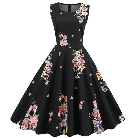 Vestido Midi Retrô Audrey