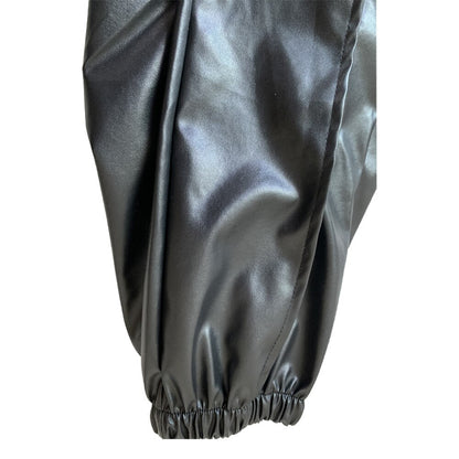 Calça Jogger Couro Eco Cores