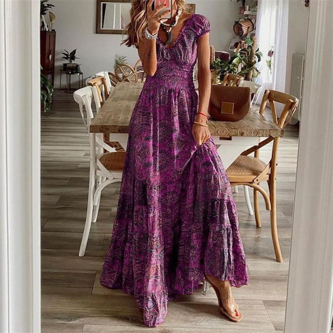 Vestidos longos boho 2025
