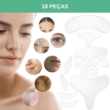 wrinkles schminkles  tratamento para a pele  tratamento de pele  saude e beleza  pele saudável  pele lisa  pele  beleza  adesivos para hidratação da pele  adesivos para a pele  adesivos hidratantes  adesivos de silicone para a pele  adesivos anti rugas  adesivo reutilizável anti rugas 16 un. 11 un. 18 un.