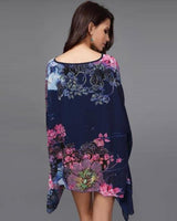 Blusa Floral Morceguinho