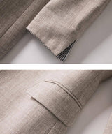 Blazer Longo Botão Manga Listrada - Loja Style Me