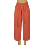 Calça Pantalona Algodão