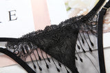 Calcinha de Renda Transparente sensual fio dental