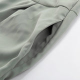 Conjunto Cropped Alfaiataria Verão Amarrações, P, M, G, Verde