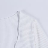 Cropped Cardigã Tricot de Amarrar Manga Longa - Loja Style Me
