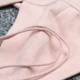 Cropped Bralette de Suede