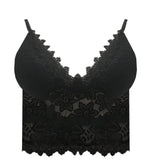 Cropped de Renda Bralette