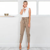 Calça Clochard Alfaiataria c/ Cinto