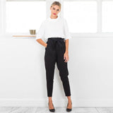 Calça Clochard Alfaiataria c/ Cinto
