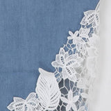 Calça Jeans c/Renda LO8523