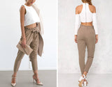 Calça Clochard Alfaiataria c/ Cinto