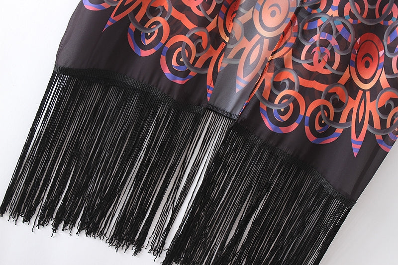 Kimono Longo Mandala c/Franja