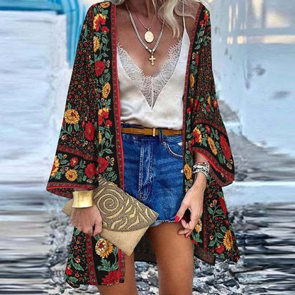 Kimonos Boho Estampados Viscose