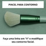 Kit Pinceis de Maquiagem Profissionais