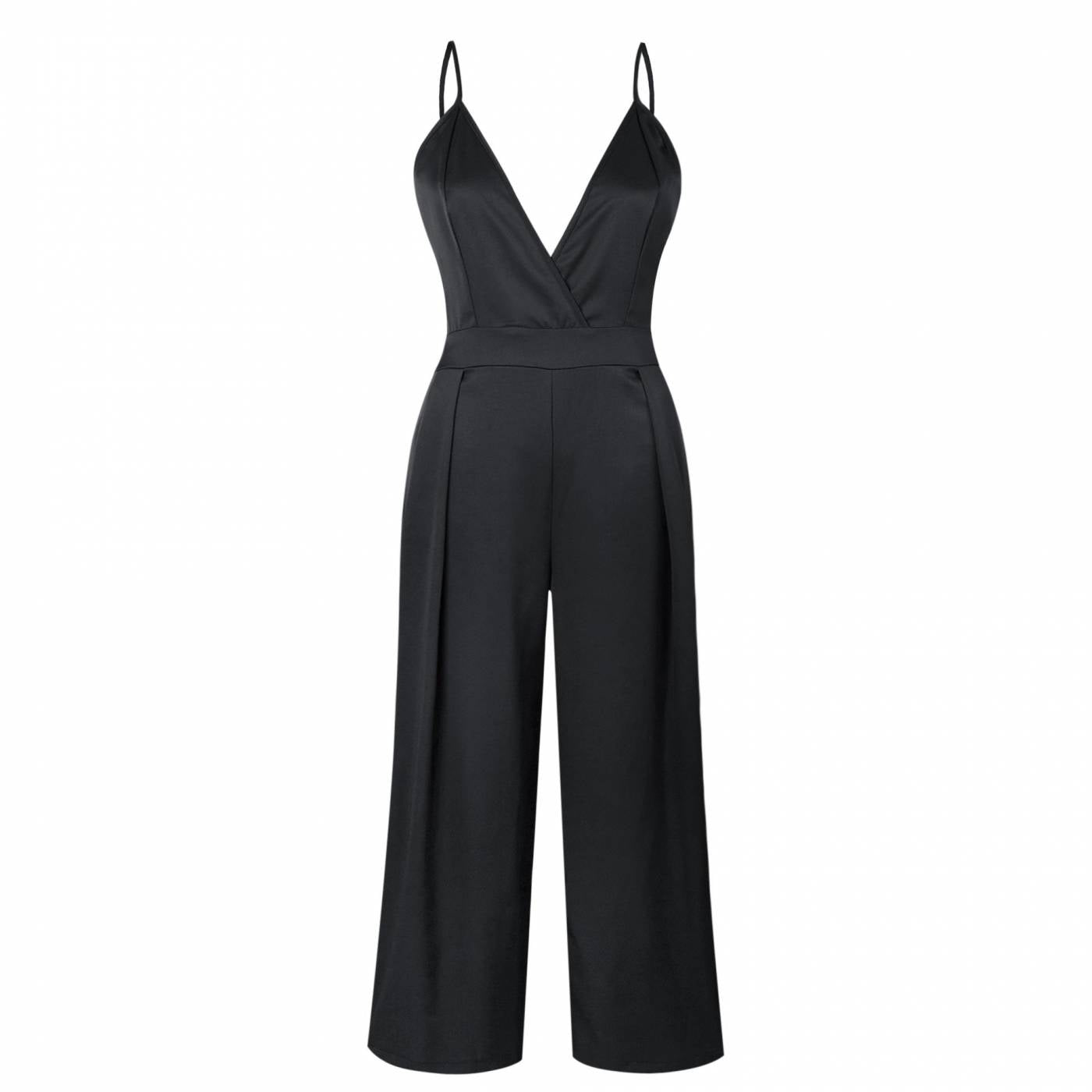 Macacão  Coral / Preto Laço nas Costas