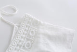 Vestido Branco c/ Renda Costas Decotadas Verão - Loja Style Me